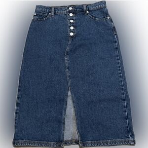 Banana republic denim skirt